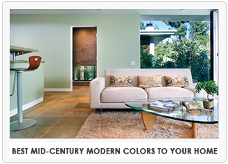Best Mid-Century Modern Colors to Your Home